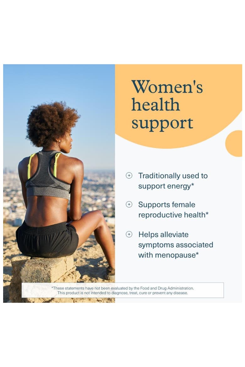 Maca Root Women's Natural Energy Menopause Support Supplement 120 Vegetarian Capsules, Alternate, color, None