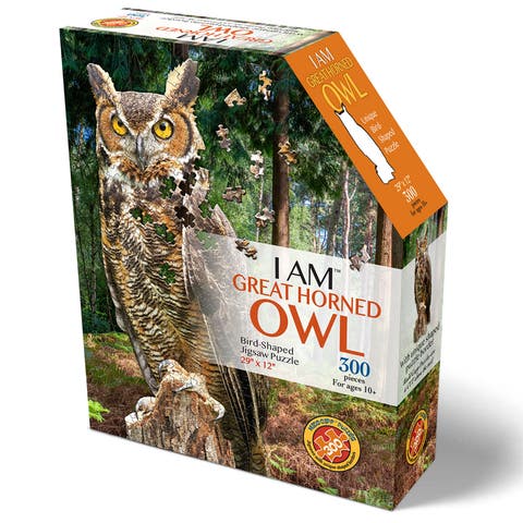 I Am Great Horned Owl 300 Piece Puzzle