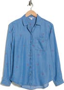 beachlunchlounge Cassie Chambray Button-Up Shirt