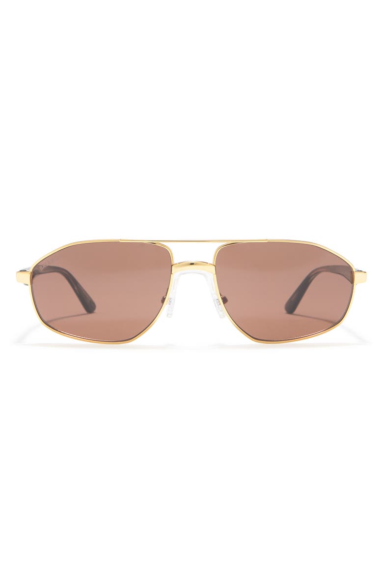 Balenciaga Geometric Fashion Sunglasses, Main, color,
