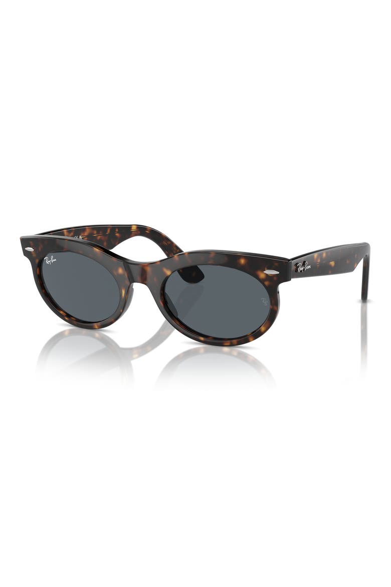 Wayfarer 53mm Oval Sunglasses, Alternate, color, HAVANA