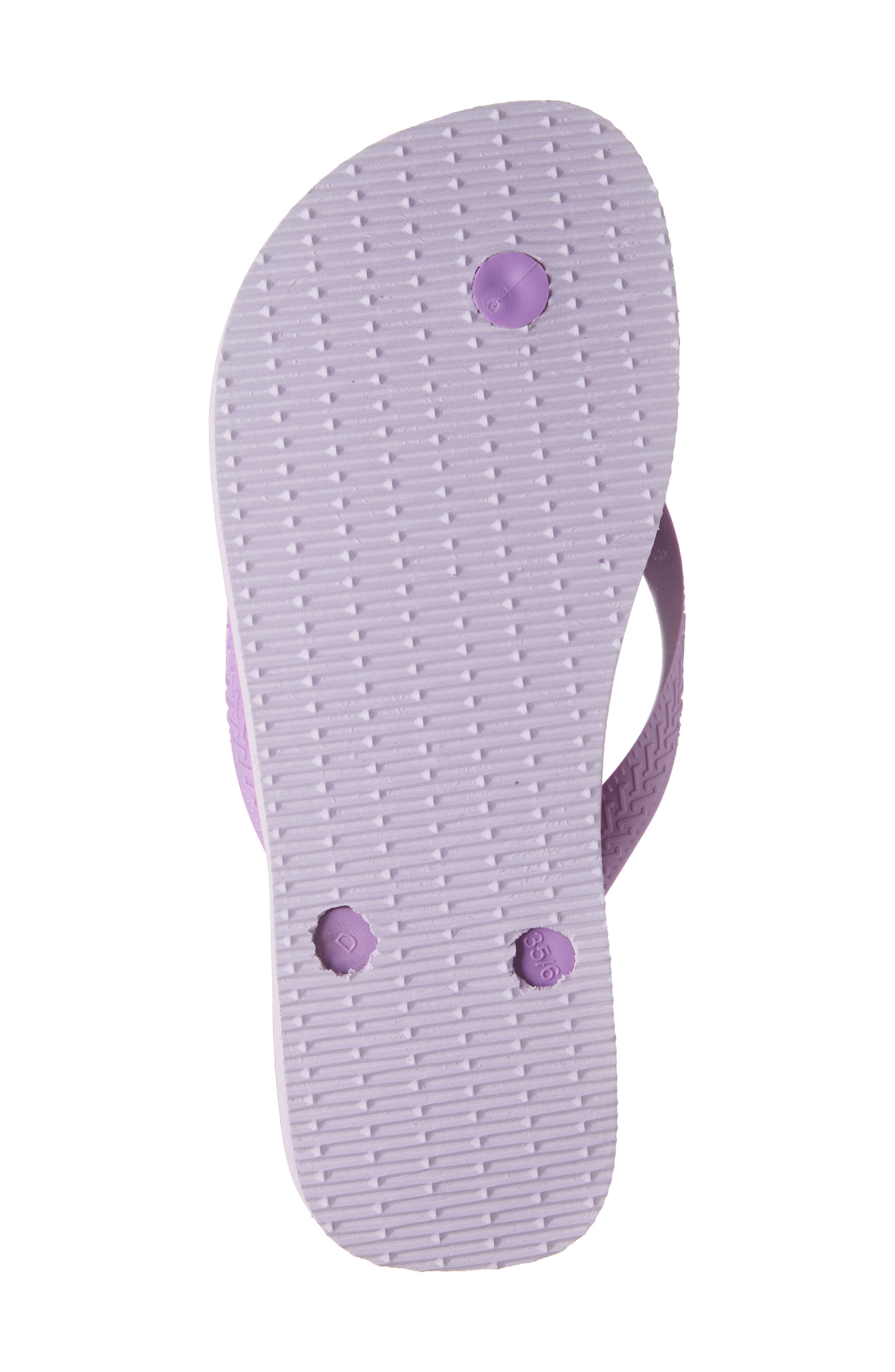 Brazil Layers Flip Flop Sandal, Alternate, color, PURPLE