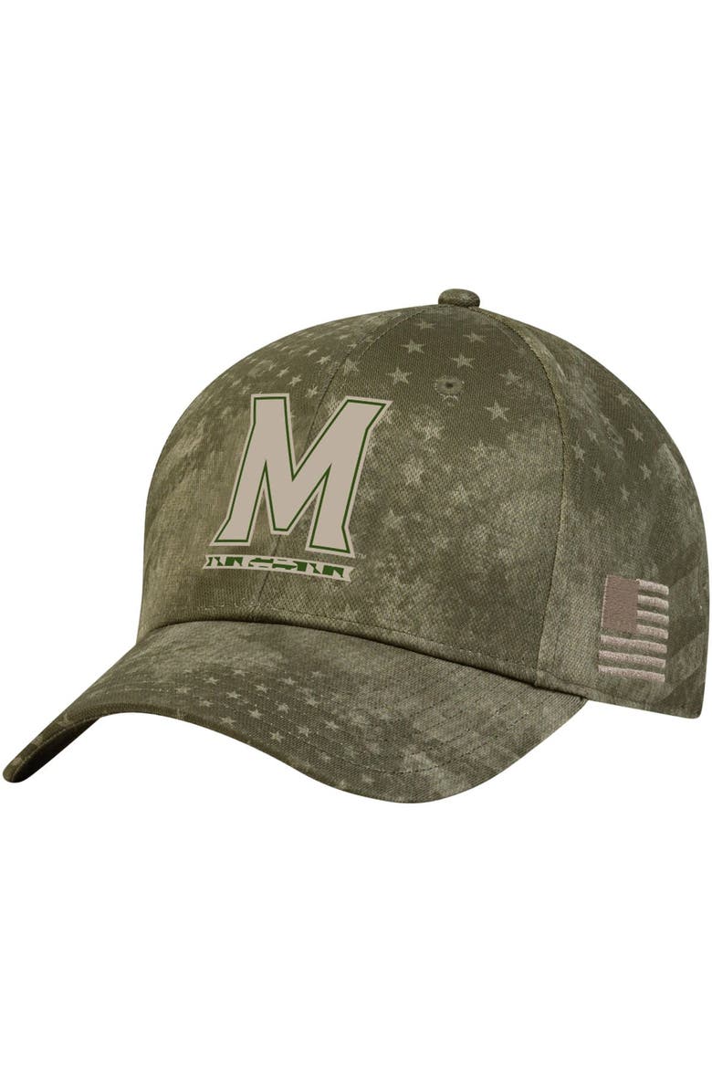 Under Armour Men's Under Armour Camo Maryland Terrapins Blitzing Performance Adjustable Hat, Main, color,