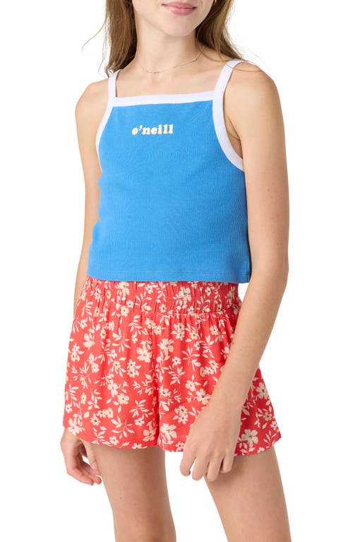 O'neill Kids' Payton Cotton Rib Tank In Regatta