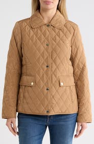 Michael Kors Quilted Snap Barn Jacket