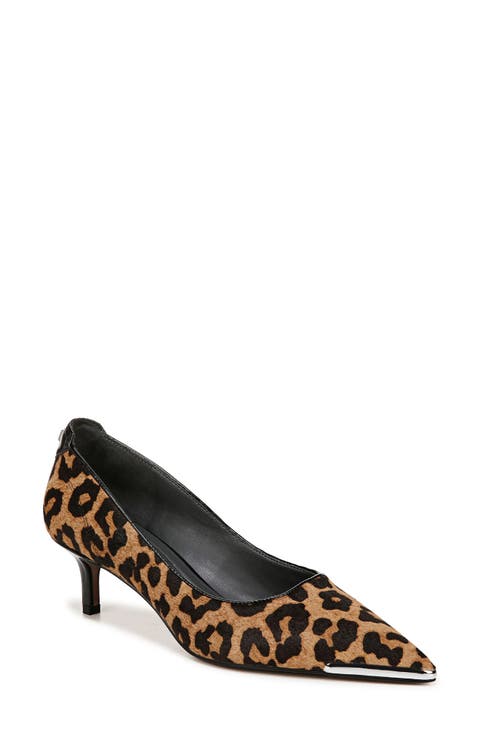 Kalsa Pointed Toe Kitten Heel Pump (Women)