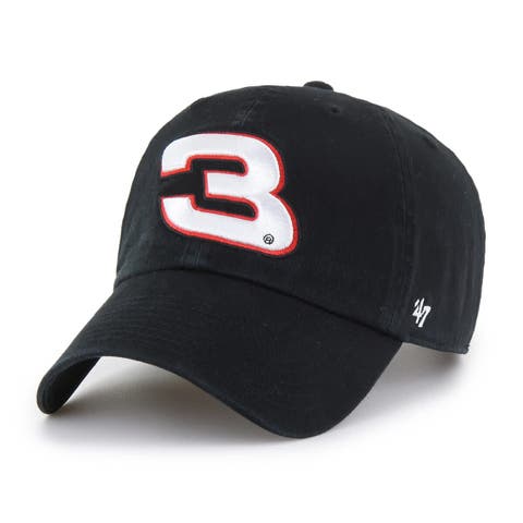 Men's '47 Black Austin Dillon Clean Up Adjustable Hat