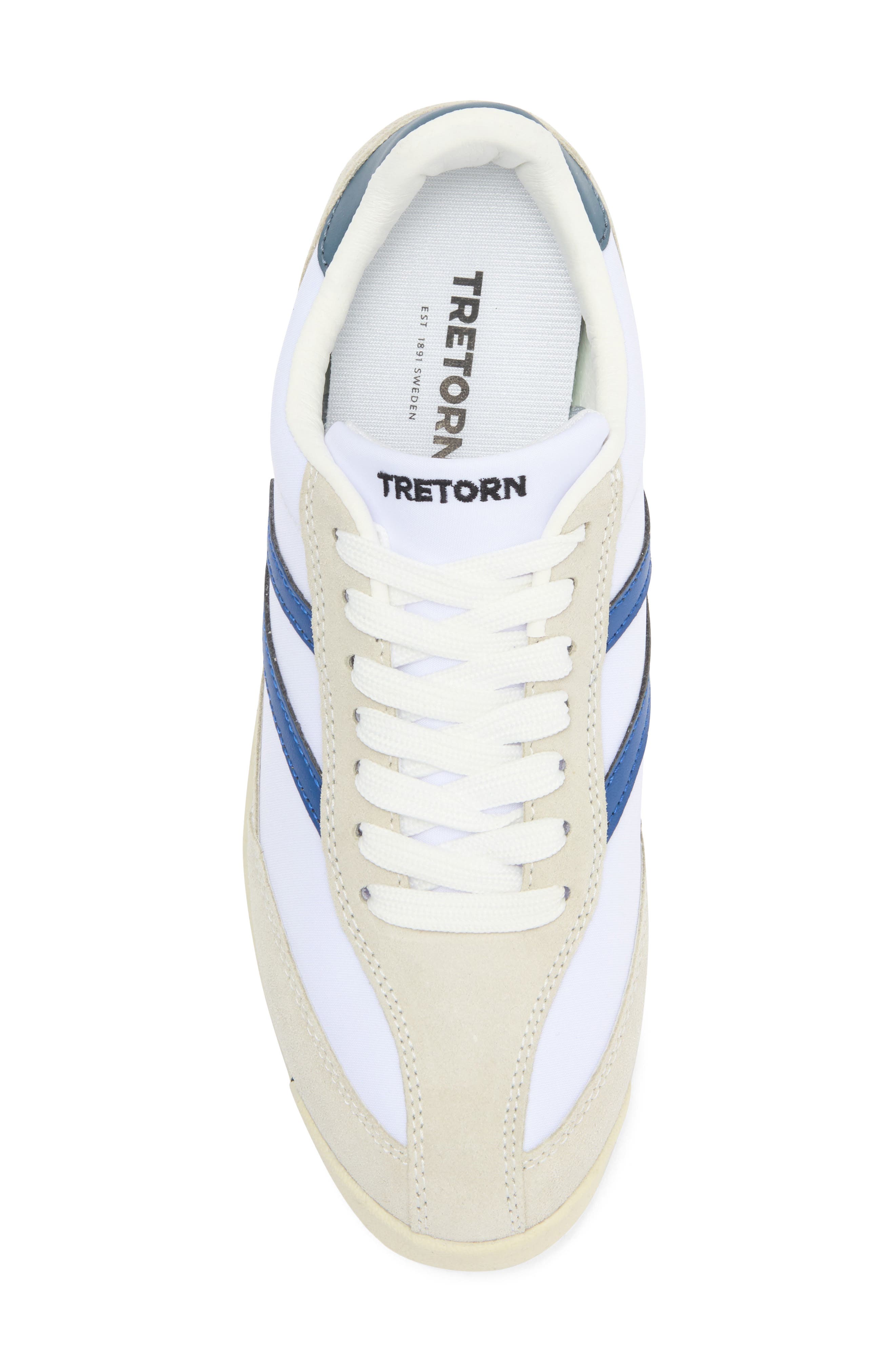 Tretorn Rawlins VTG Sneaker, Alternate, color, White/ Blue