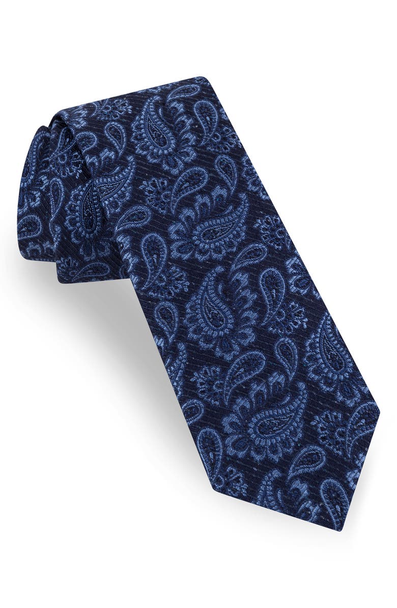 Ted Baker London Paisley Silk Tie, Main, color, 