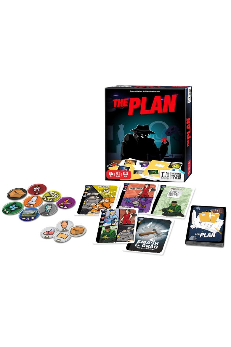Museum Heist Card and Tile Game, Alternate, color, Multicolored
