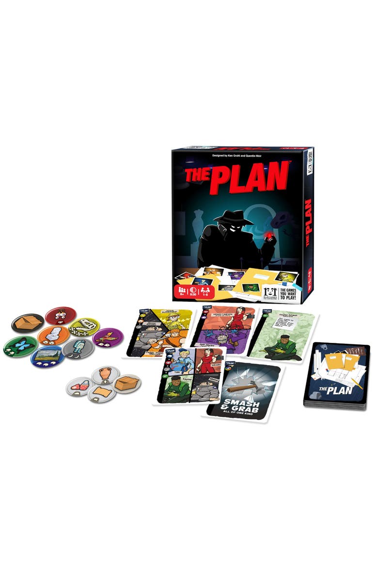 R&R Games Museum Heist Card and Tile Game, Alternate, color, Multicolored