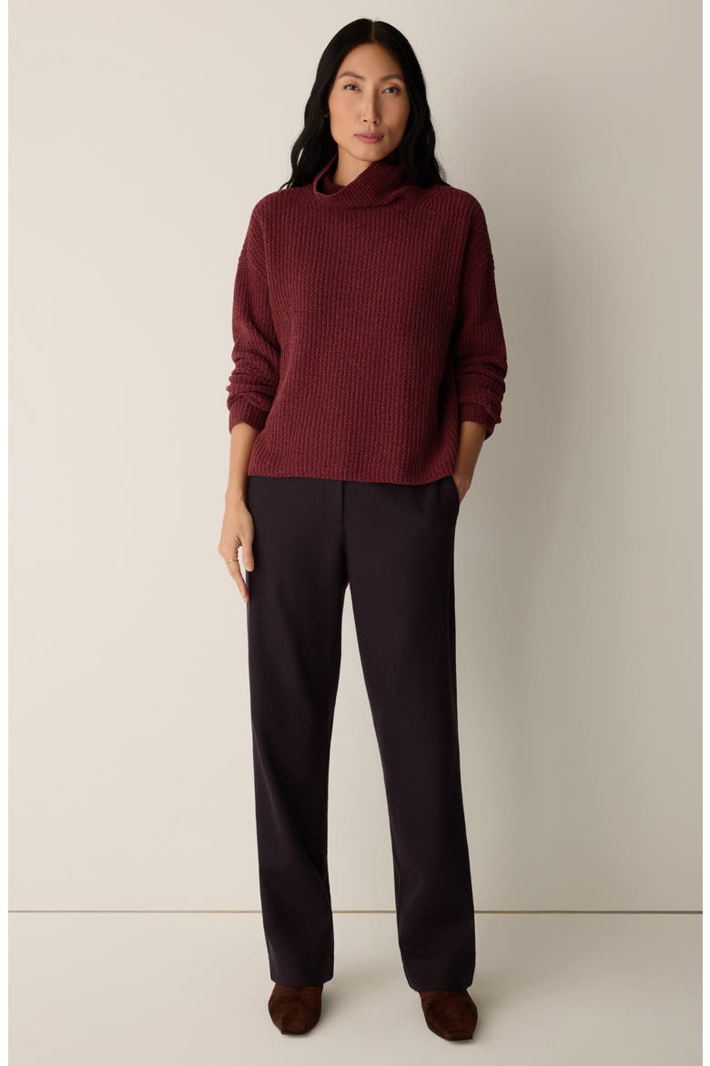 Turtleneck Sweater, Alternate, color, SUNDRIED TOMATO