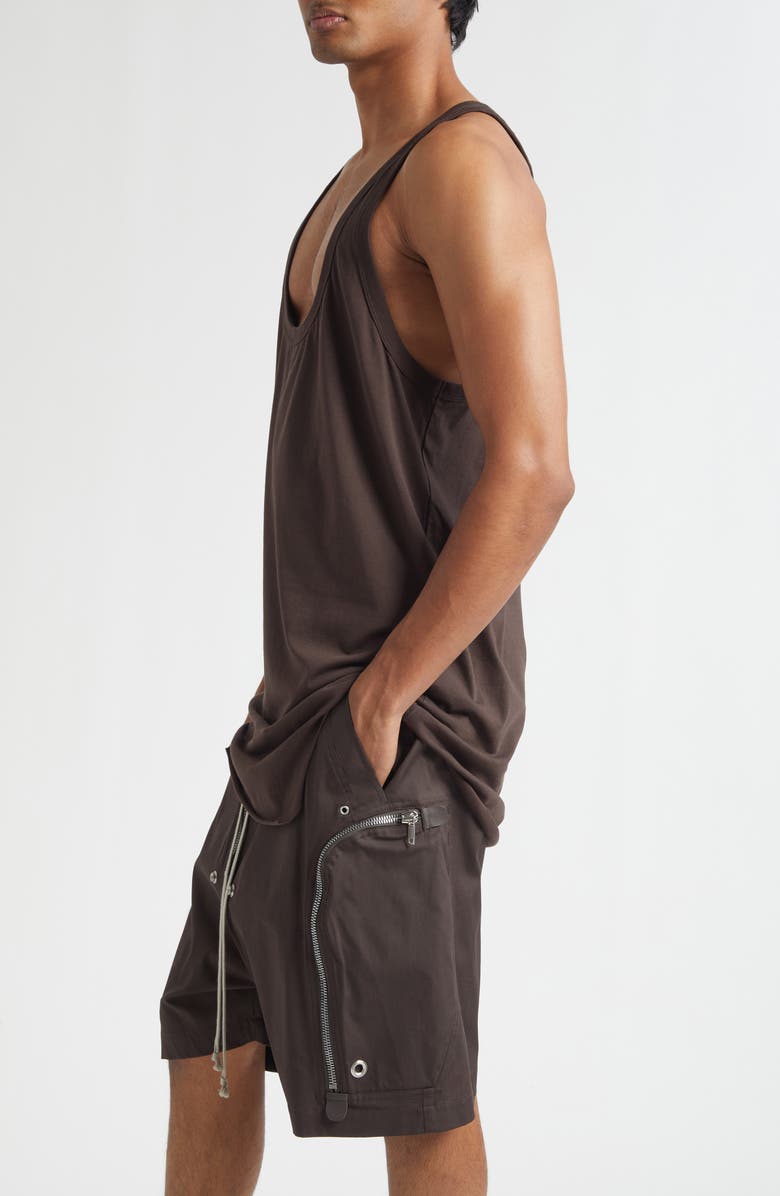 Rick Owens Pony Tank, Alternate, color, Dark Dust