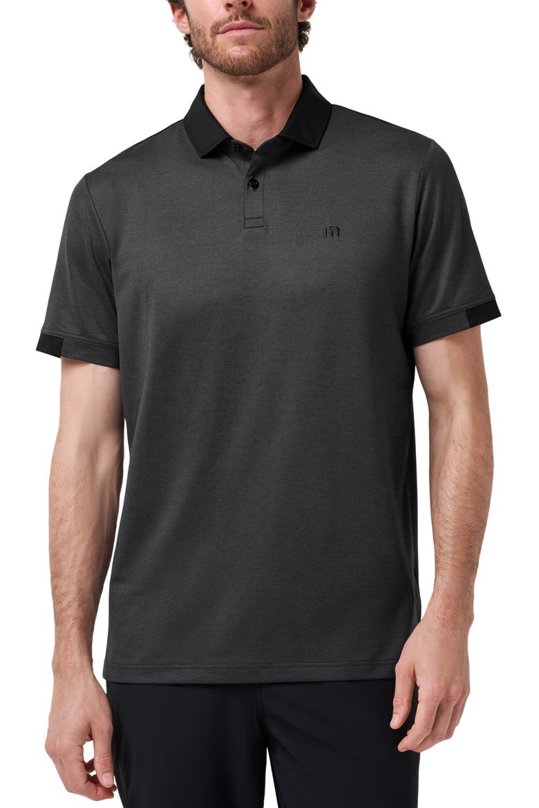 Final Drive Performance Polo, Main, color, HEATHER DARK GREY