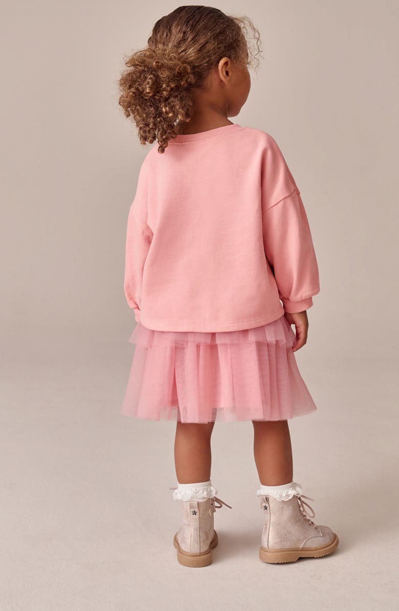 NEXT Kids' Fairy Graphic T-Shirt, Alternate, color, Pink