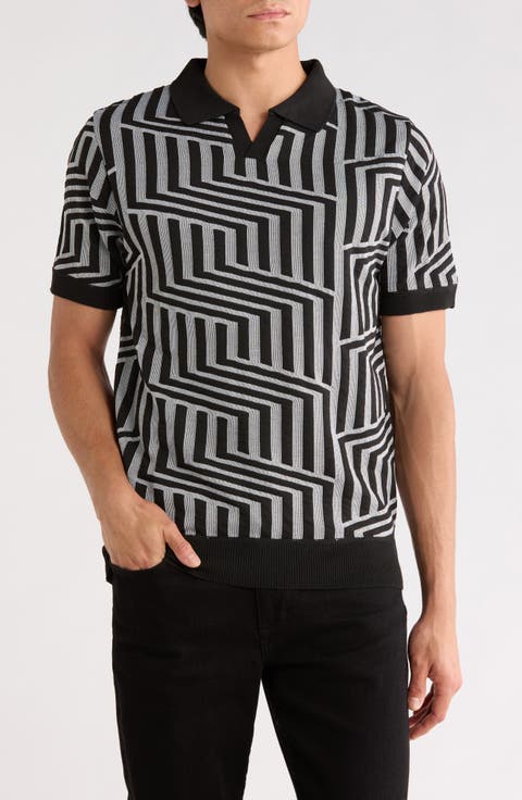 Johnny Collar Knit Polo Sweater