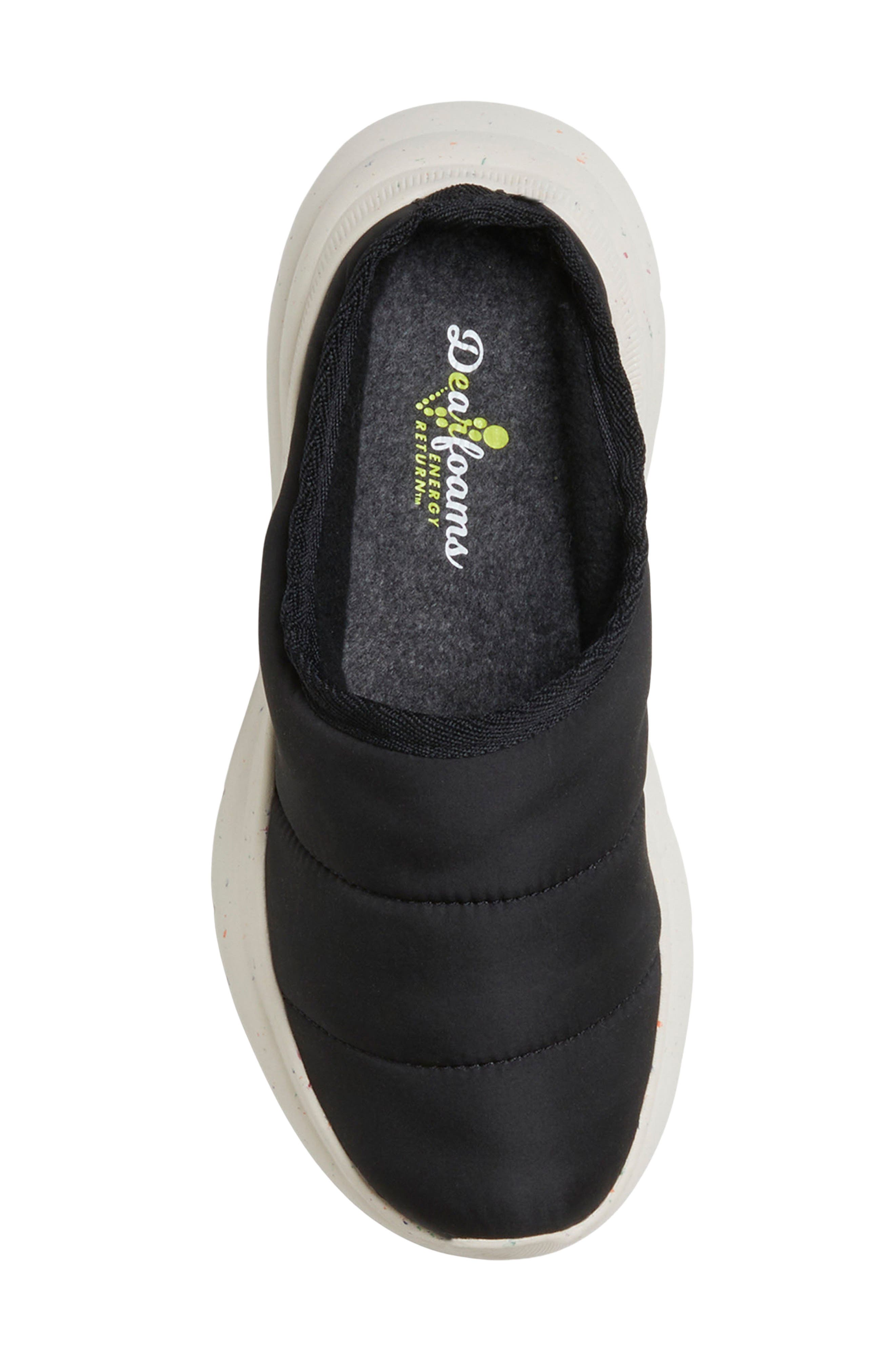 DEARFOAMS Ontario ReGrind Energy Return Clog Sneaker, Alternate, color, Black
