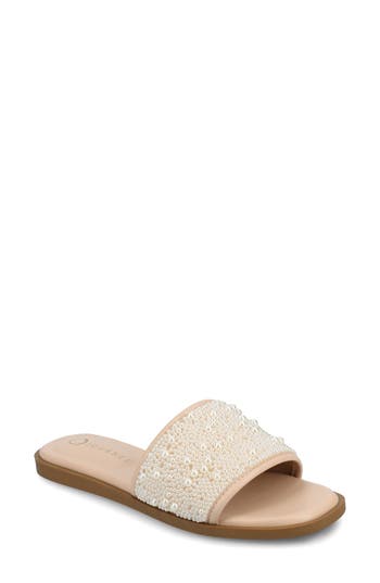 JOURNEE COLLECTION JOURNEE COLLECTION PRECLY SLIDE SANDAL 