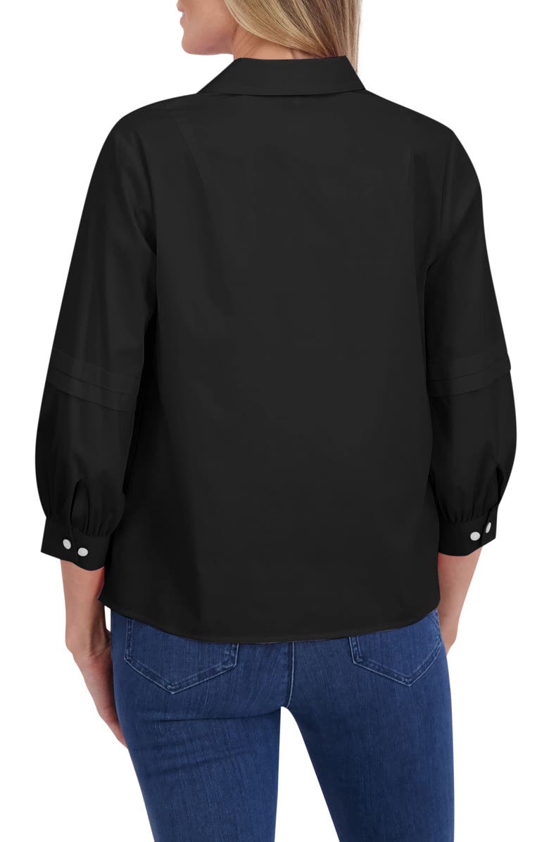 Foxcroft Frankie Poplin Shirt, Alternate, color, 