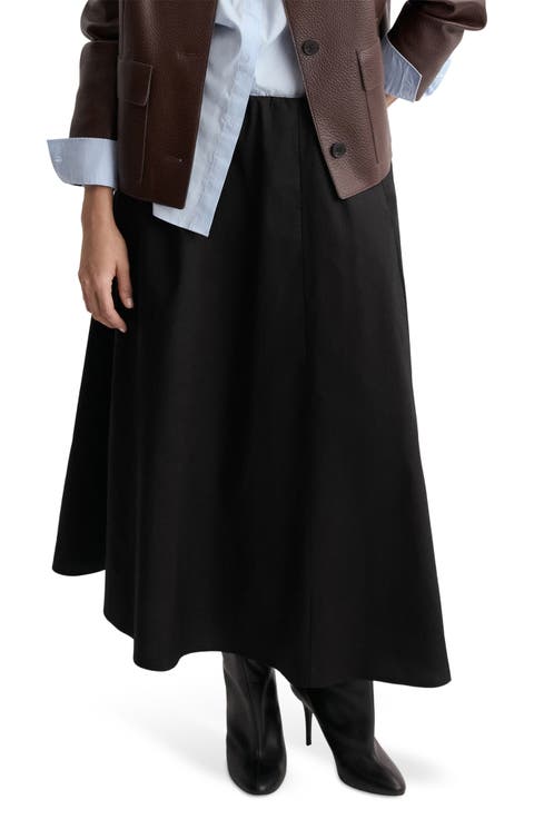 Falda Newcreta Cotton A-Line Skirt (Regular & Plus)