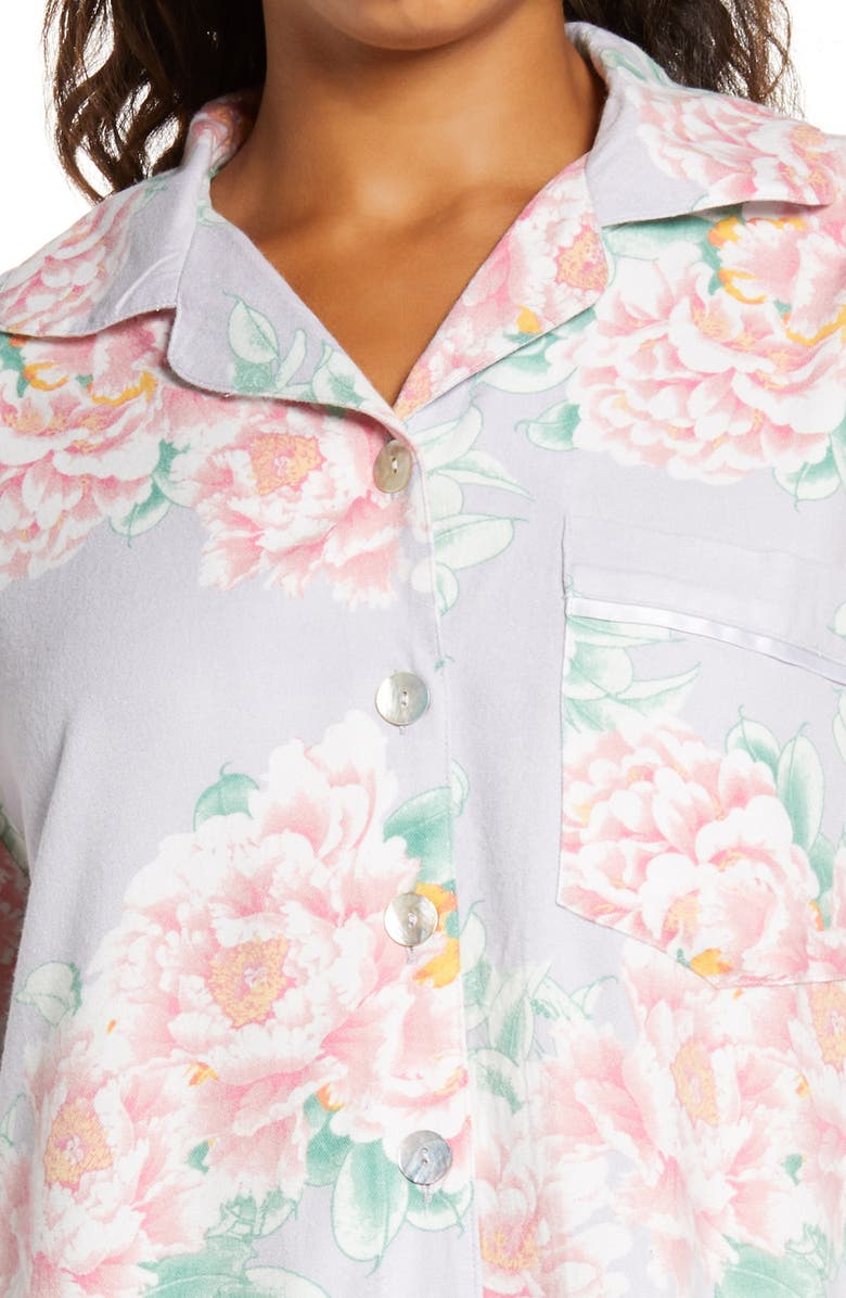 Papinelle Ava Floral Cozy Pajamas, Alternate, color, 