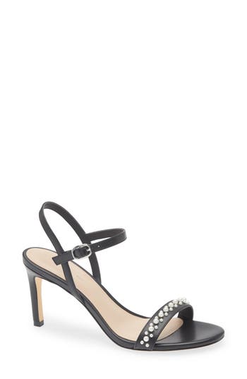 Stuart Weitzman Dancer Sandal In Black