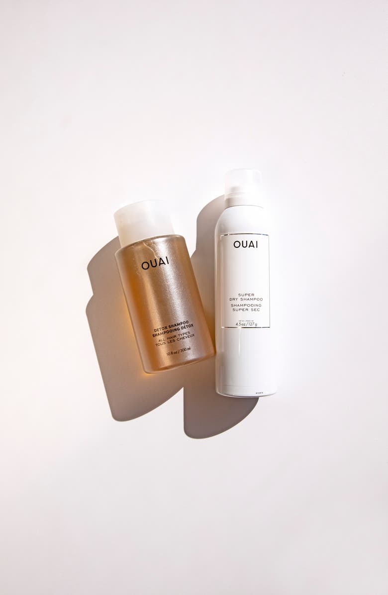 OUAI Super Dry & Detox Shampoo Set $54 Value, Alternate, color, 