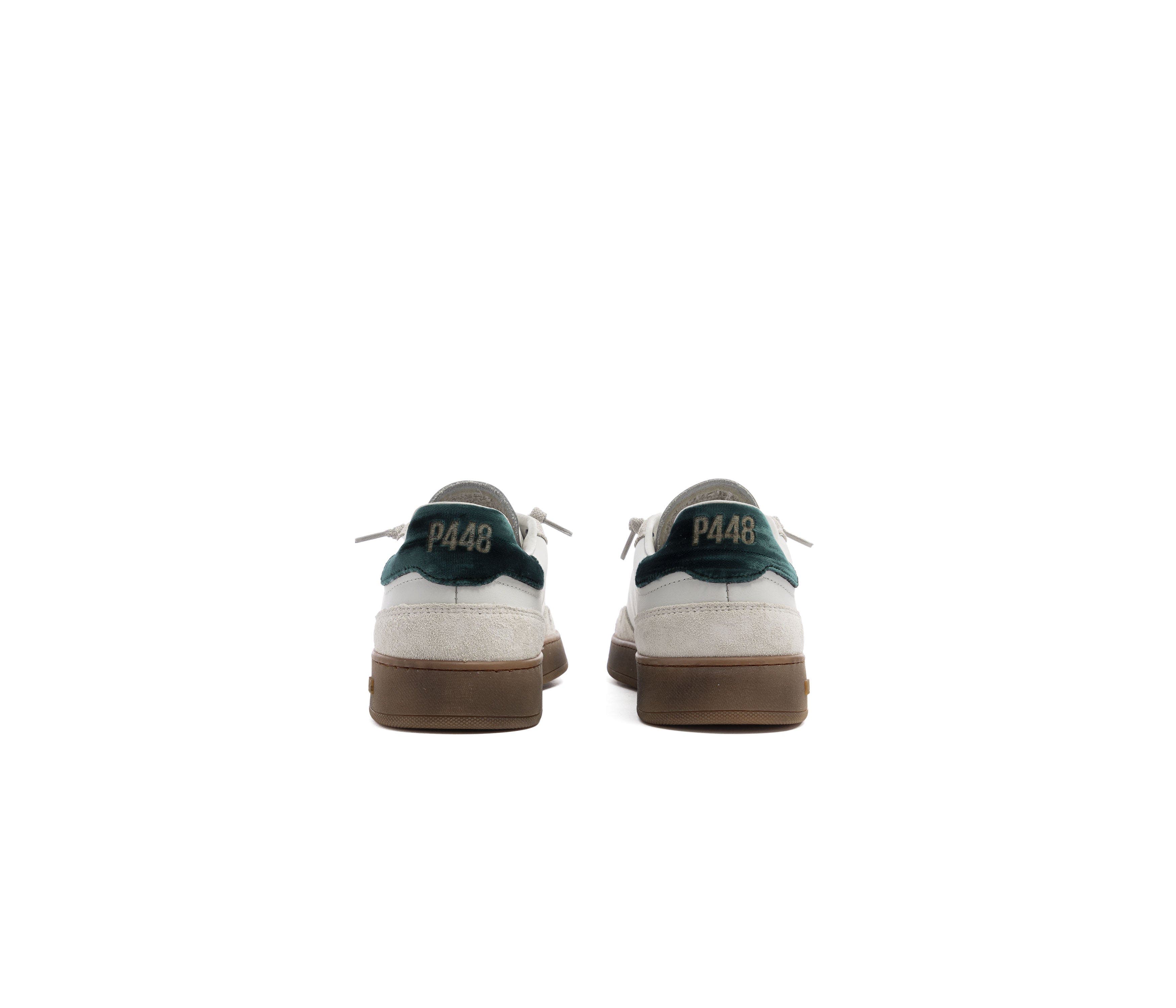 P448 Vert Sneaker, Alternate, color, White/Green