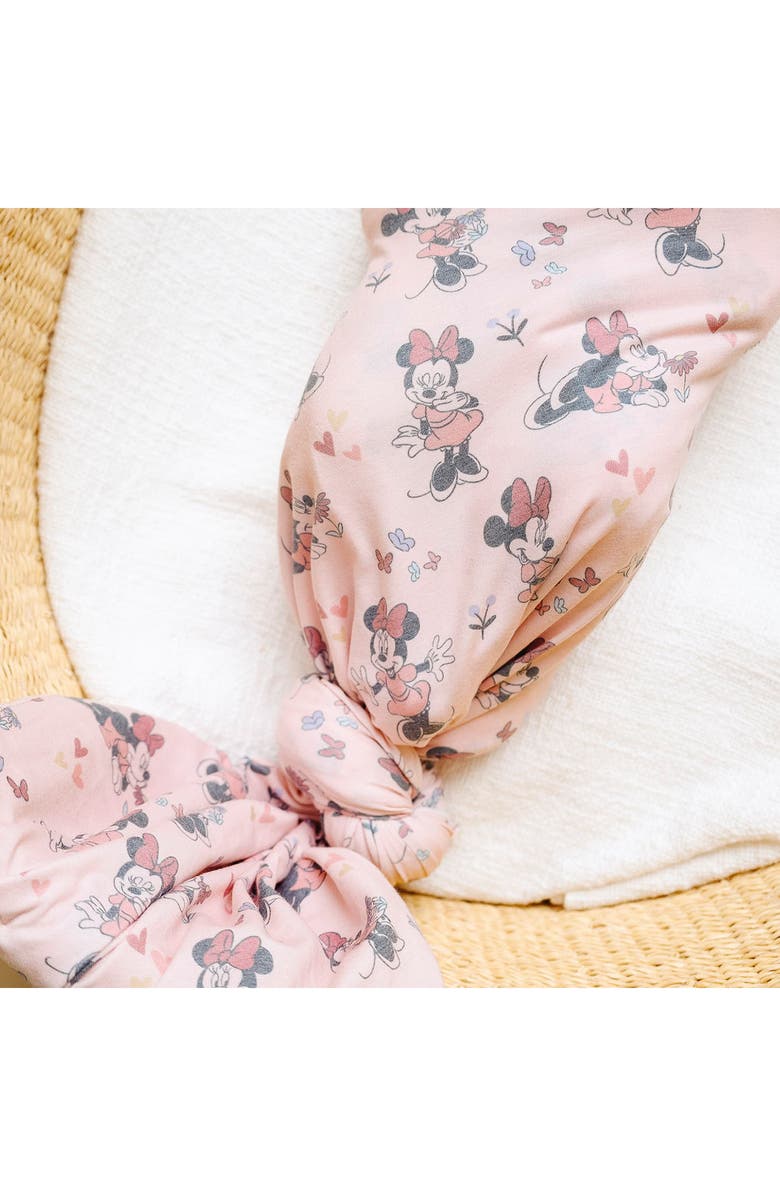 Copper Pearl Mickey Mouse Swaddle Blanket, Alternate, color, Minnie Mouse