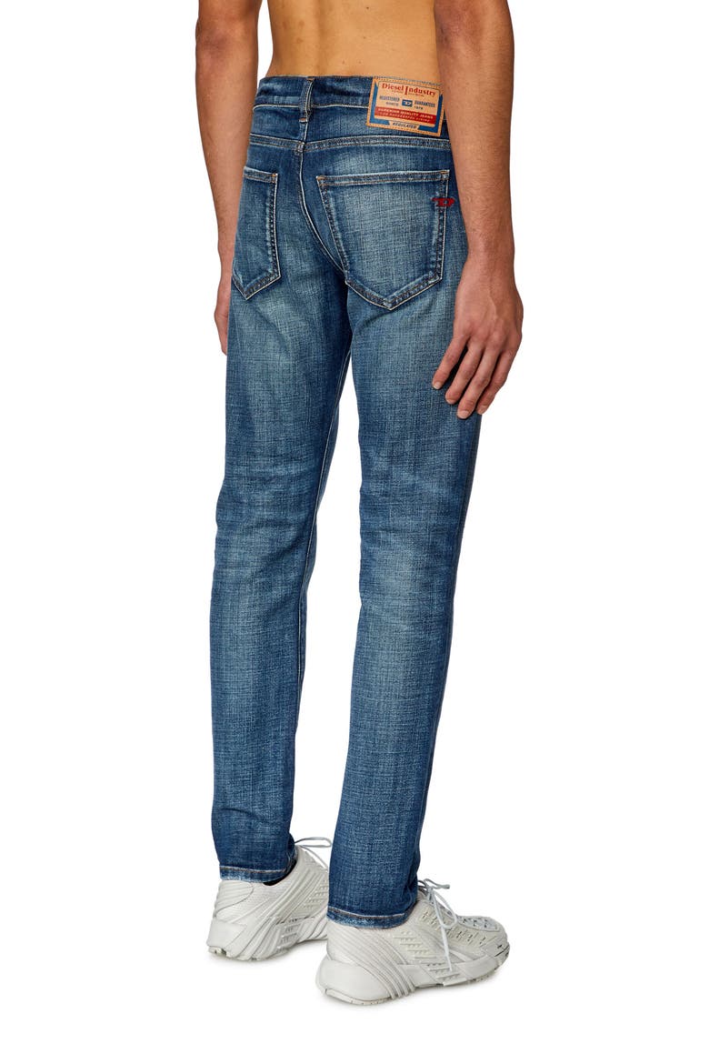2019 D-Strukt Slim Fit Jeans, Alternate, color, DENIM