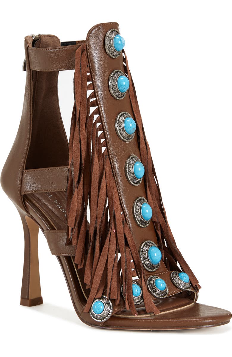 AZALEA WANG Sumac Sandal, Main, color, Brown