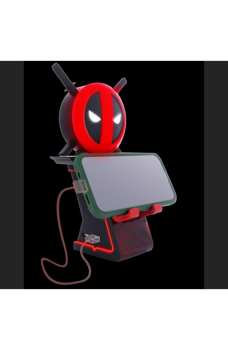 Exquisite Gaming Cable Guys Led Ikons Marvel Deadpool Phone
Controller Holder, Alternate, color,