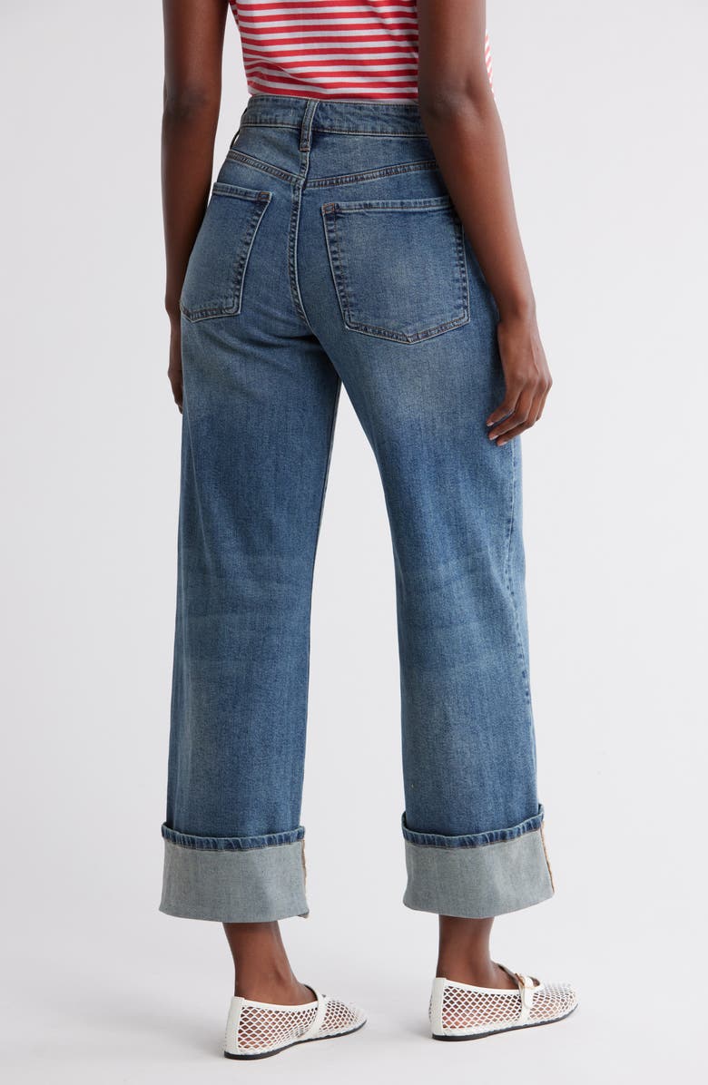 STS Blue Sabrina High Waist Wide Leg Jeans, Alternate, color, Danville