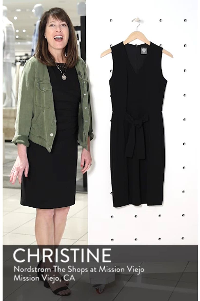 Scuba Crepe Sheath Dress video
