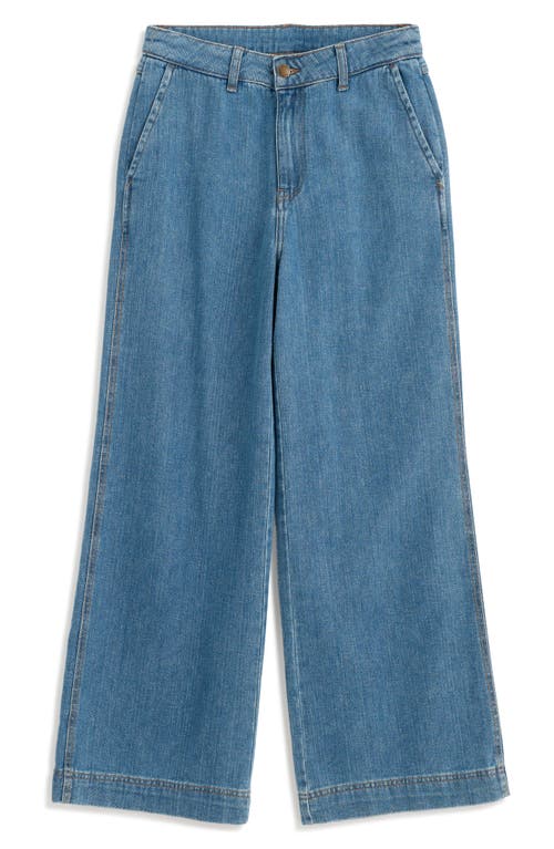 Seasalt Cornwall Sennen Cove Wide Leg Jeans In Blue