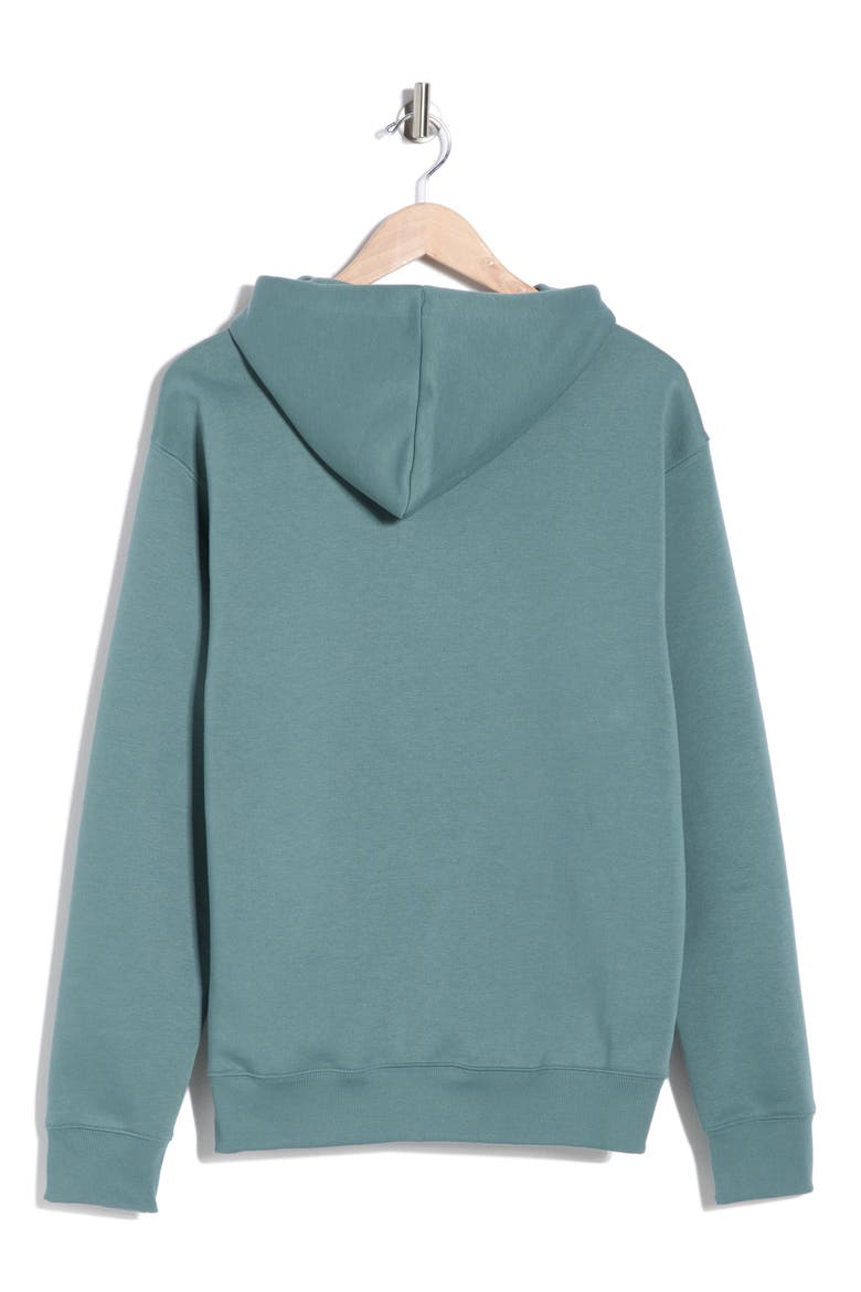Sport Essentials Relaxed Fit Fleece Pullover Hoodie, Alternate, color, NEW SPRUCE