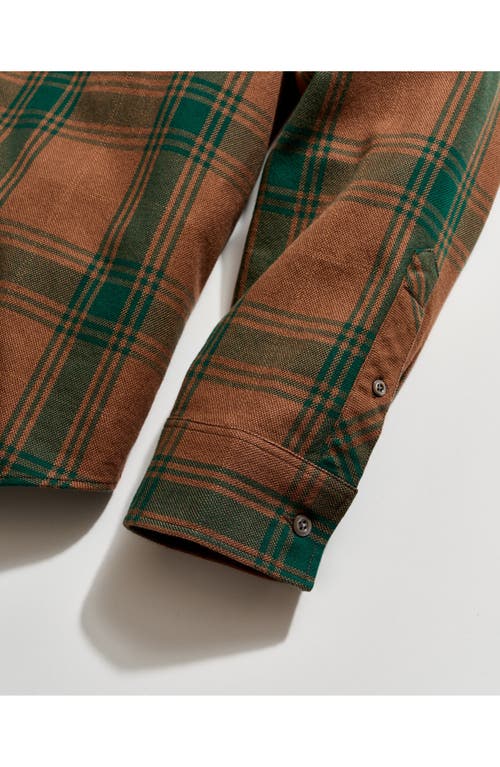 Billy Reid Large Scale Plaid Flannel Button-up Western Shirt