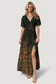 Baltic Børn Uma Velvet Maxi Dress