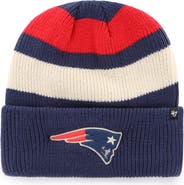 '47 Men's '47  Navy New England Patriots Clubhouse Jennings Cuffed Knit Hat