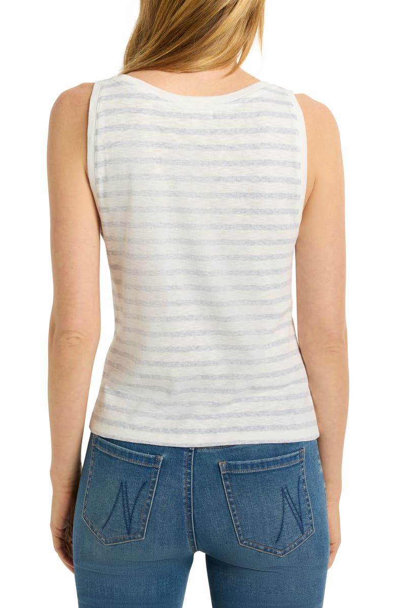 NZT by NIC+ZOE Stripe Boat Neck Tank, Alternate, color,