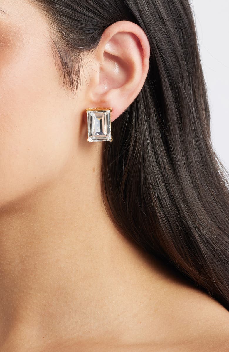 Kenneth Jay Lane Crystal Stud Earrings, Alternate, color,