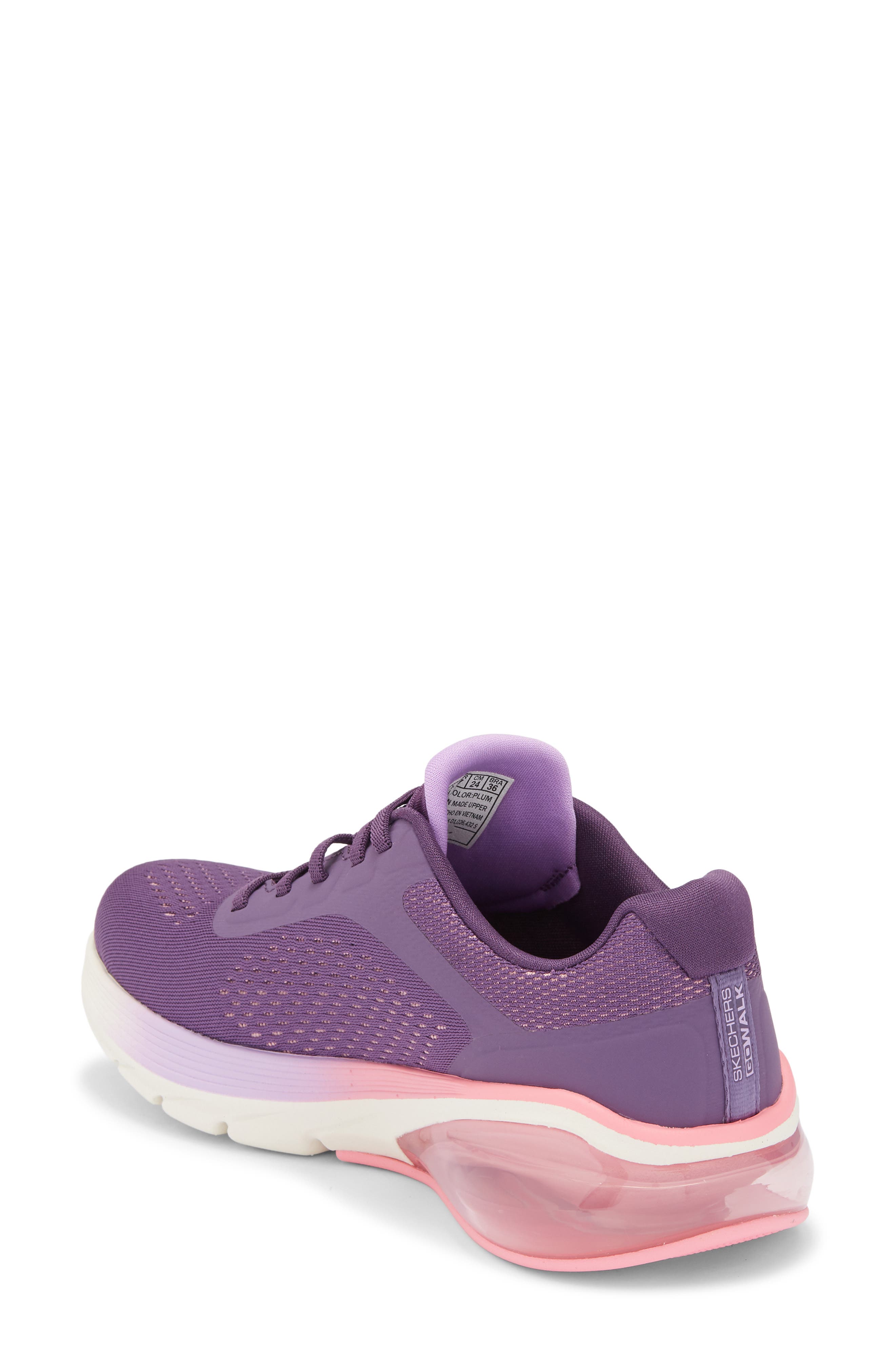 SKECHERS Go Walk Air 3.0 Sneaker, Alternate, color, Plum