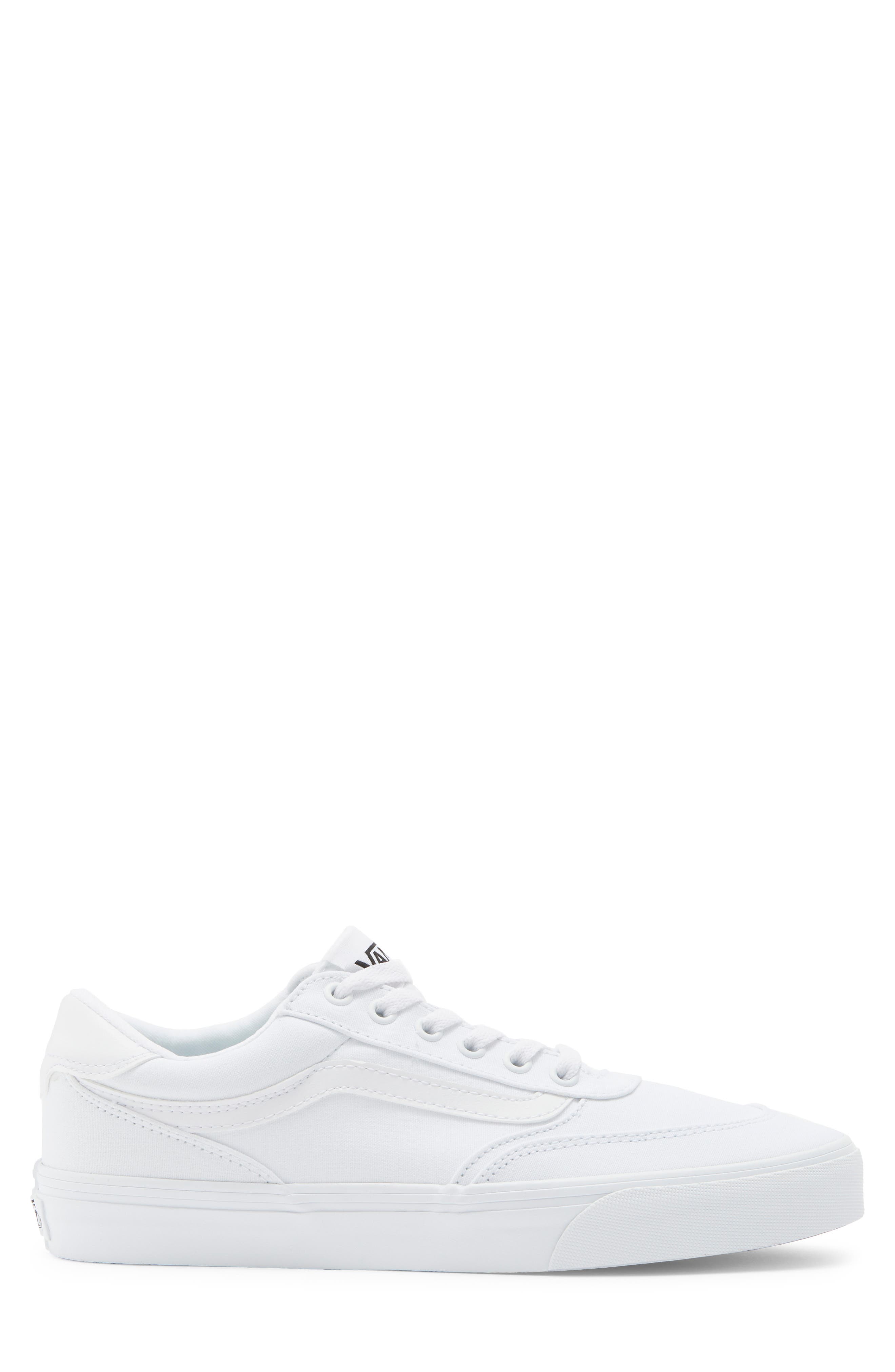 Brooklyn Sneaker, Alternate, color, CANVAS WHITE/WHITE