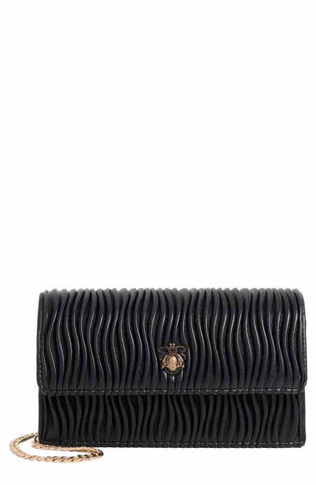 Dune London Starlites Faux Leather Clutch