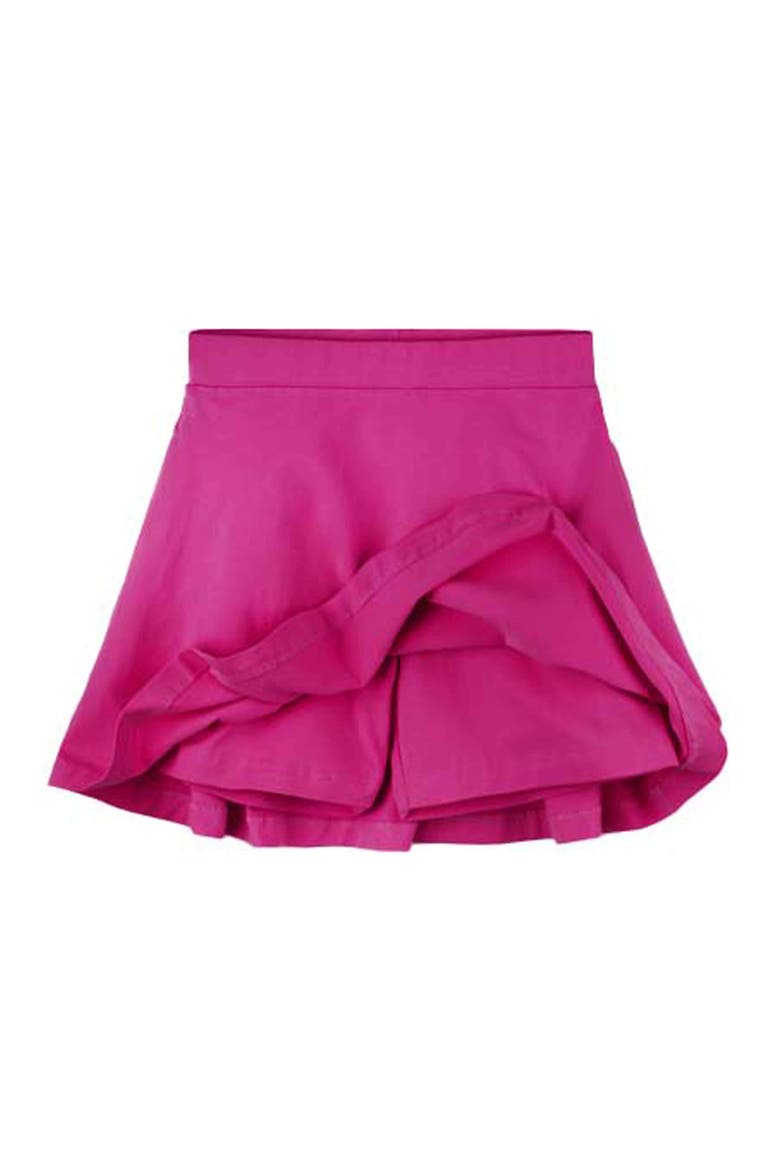 Organic Cotton Girls Pocket Skorts, Alternate, color, Raspberry