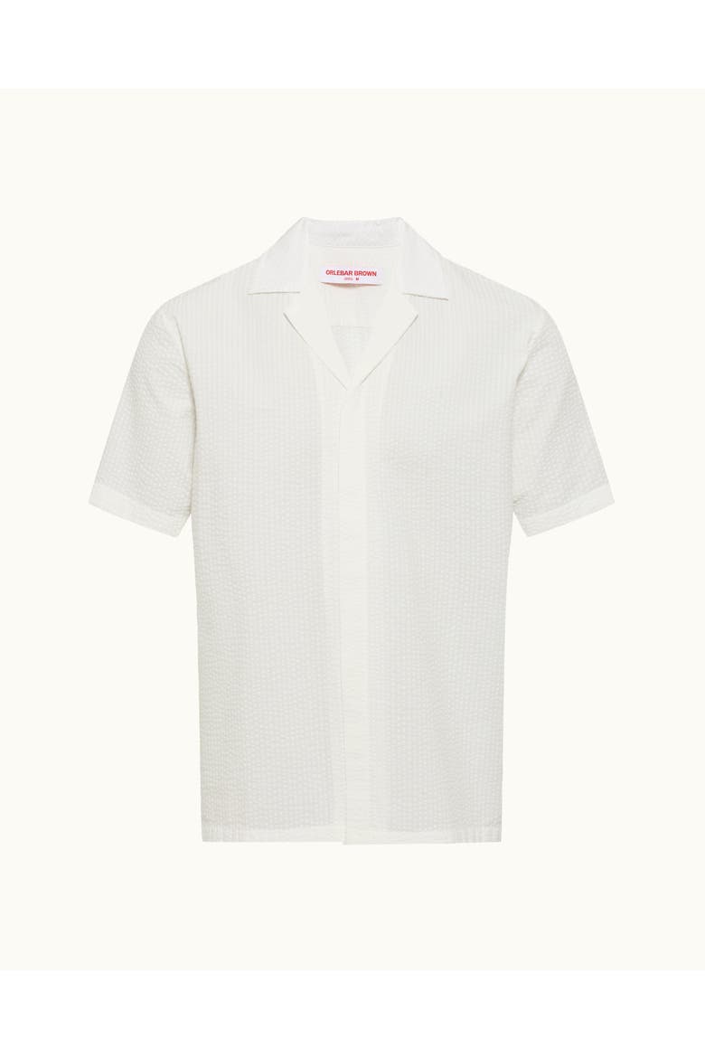 Maitan Seersucker Relaxed-Fit Shirt, Alternate, color, Thasos Beach