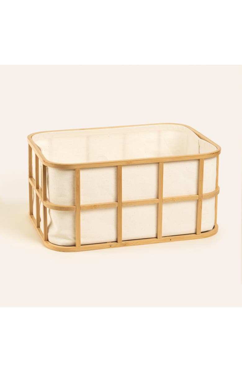 Zsa Zsa Zsu Dali Basket 17X13X8 In, Main, color, Beige