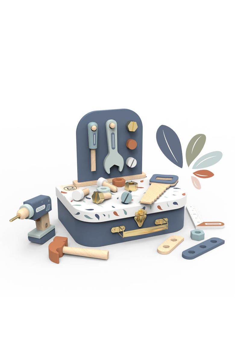 Speedy Monkey Tools Suitcase, Main, color, Multi