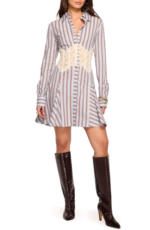Wren Lace Bodice Shirtdress