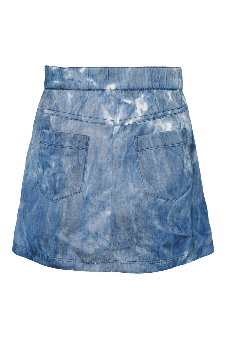 Kids' Embroidered Miniskirt, Alternate, color, BLUE MULTI